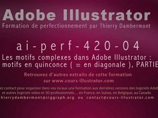 AI-perf-420 - créer un motif en quinconce dans Adobe Illustrator - HD - Thierry Dambermont