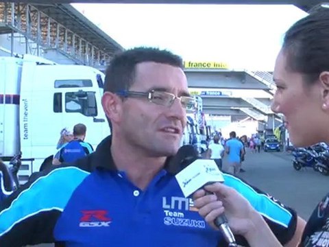 Interview de Damien Saulnier, manager de la Suzuki n°72