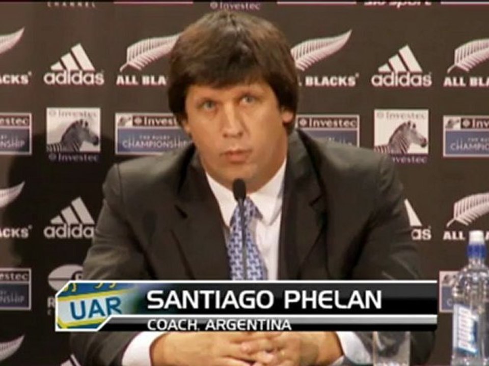 Four-Nations, Argentine - Phelan : ''Des raisons d'avoir confiance''