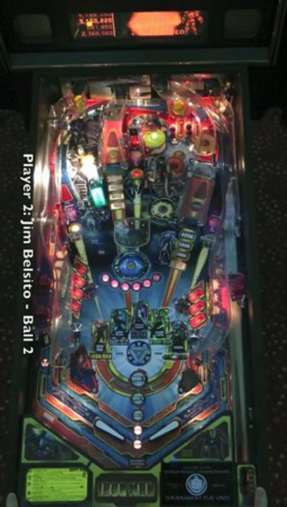 IRON MAN Pinball Machine (Stern 2010) - PAPA 14 Quarterfinals Game 1 - ANM JPB BEK PFJ