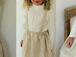 Cours de couture - Apprendre à coudre une jupe à bretelles - Tuto de couture