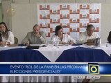 Fundación Espacio Abierto discute “Rol de las FANB en las próximas elecciones presidenciales”