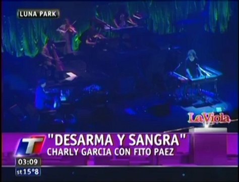 Charly Garcia - Desarma y Sangra - Luna Park 2012 (La Viola)