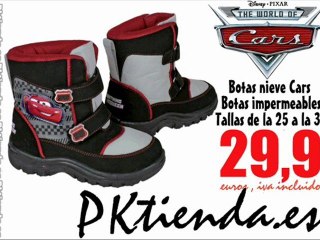 Botas nieve Cars Disney