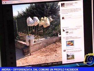Andria | Differenziata, dal Comune un profilo Facebook