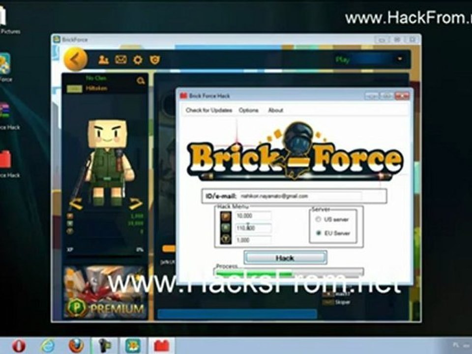 Brick Force Hack Cheat ¦ FREE Download ¦ September 2012 Update