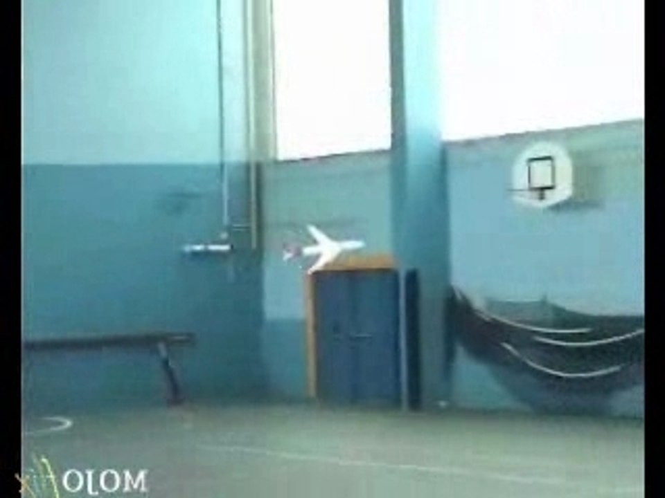 A toy aircraft that is not a toy