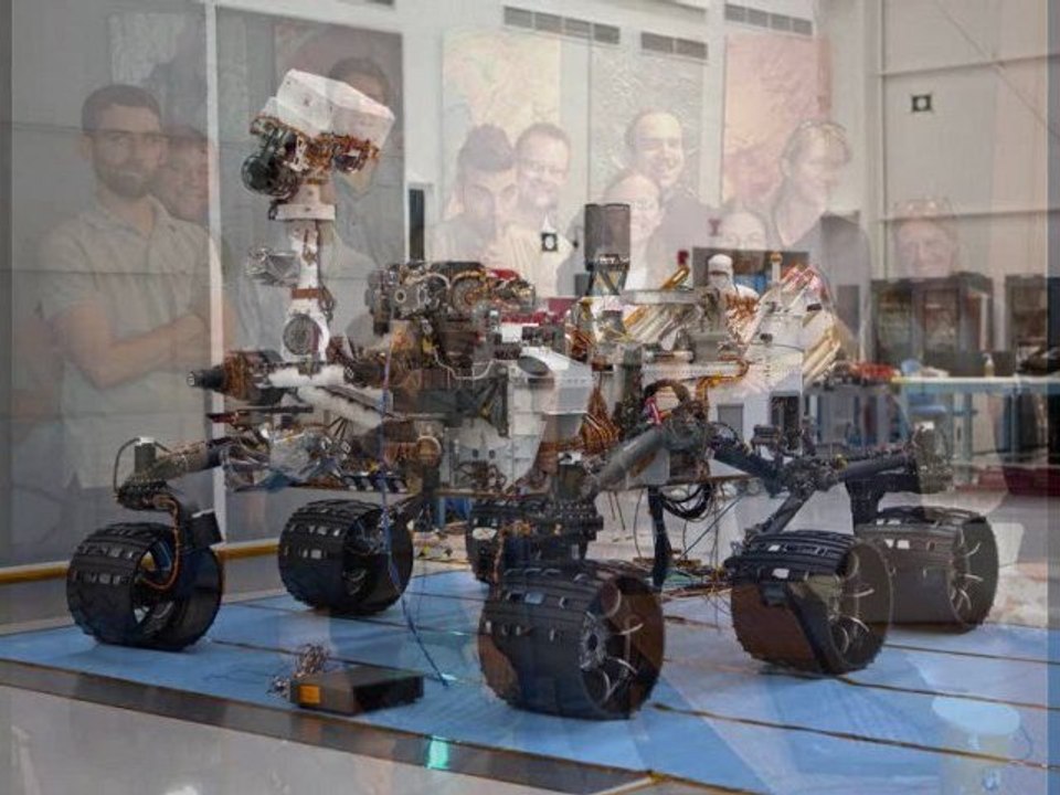 Curiosity  Rover Discovery Photos de Mars 09/08/2012