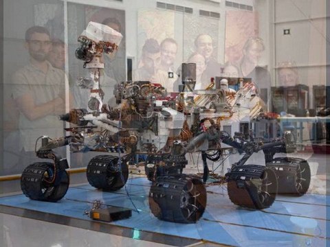 Curiosity Rover Discovery Photos de Mars 09/08/2012