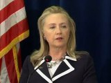 US will continue to support Syrian opposition-Clinton