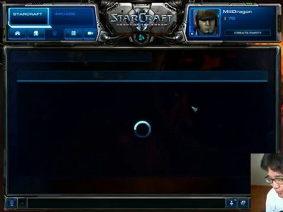 Dragon joue à Starcraft 2 : Heart of the Swarm
