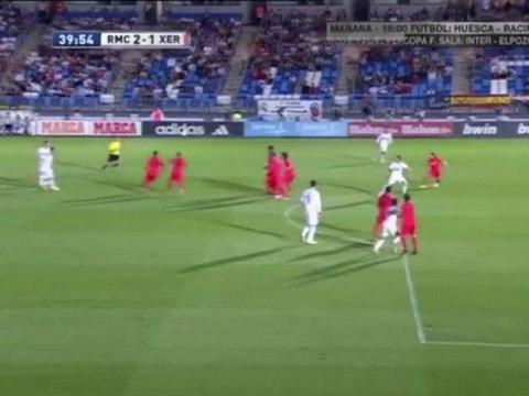 Le superbe coup-franc indirect de la réserve du Real Madrid !
