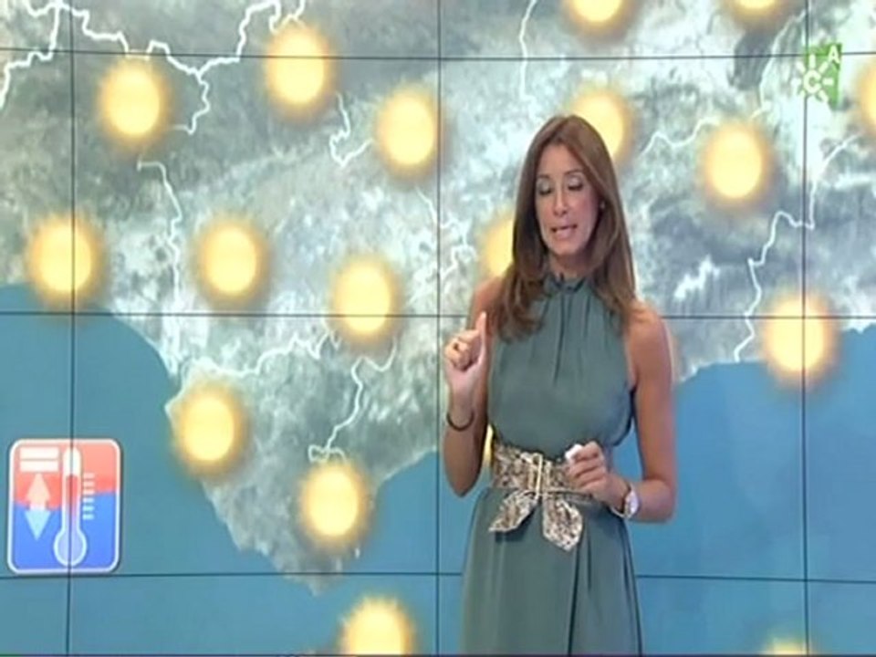 Ana C. Ramírez 'El tiempo en Canal Sur' 07/09/12