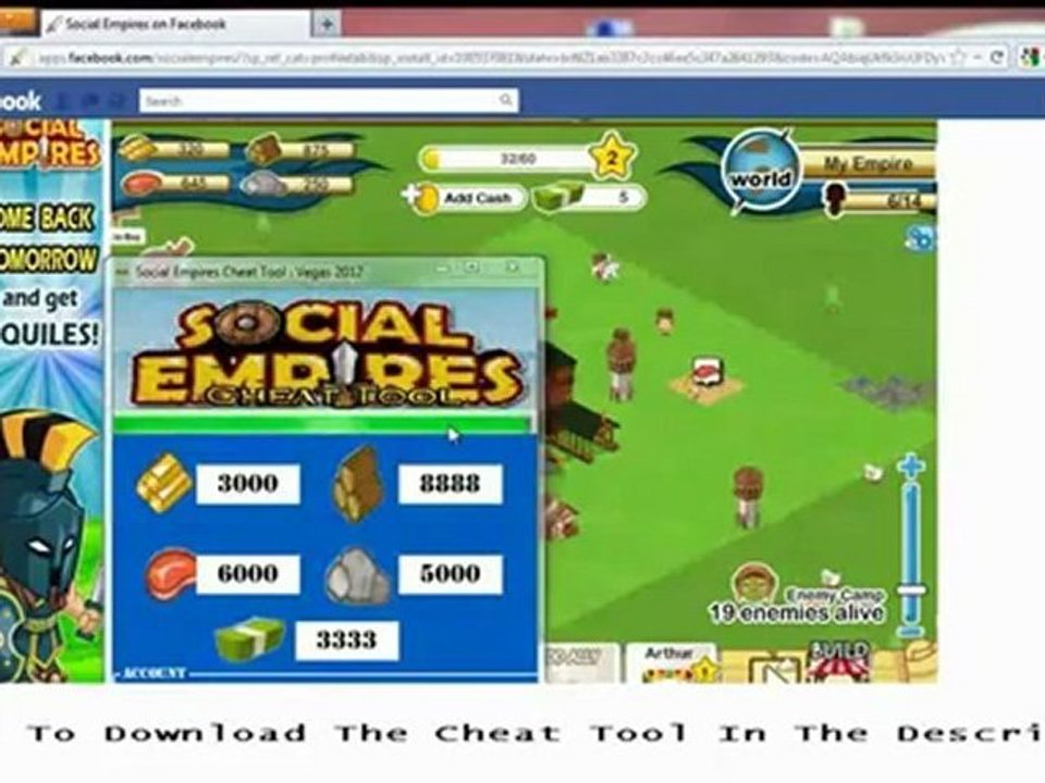 Social Empires Cheat Hack ! FREE Download September 2012 Update