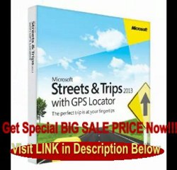 BEST BUY Streets and Trips 2013 with GPS