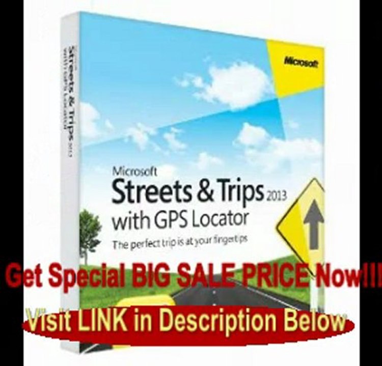 BEST BUY Streets and Trips 2013 with GPS