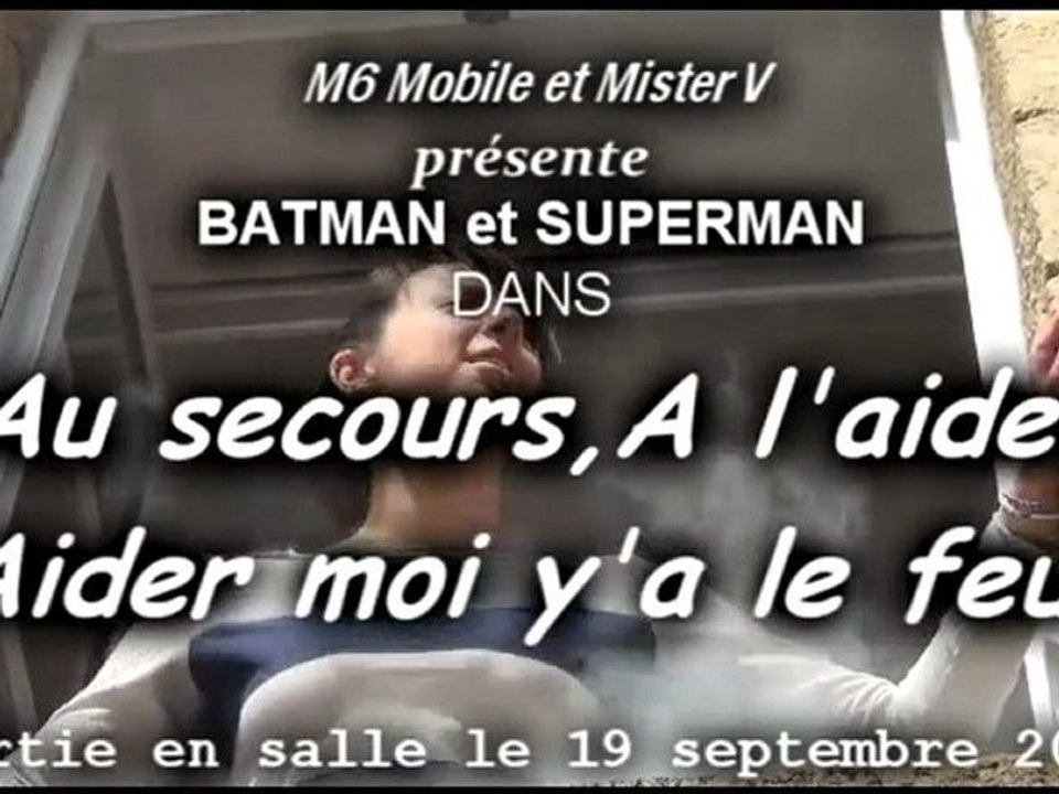 Aziz et Alex "Les Super-Héros" Concours M6 Mobile Mister V