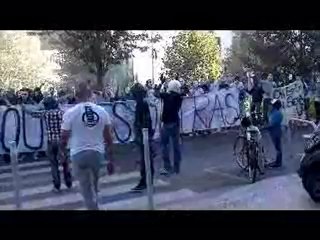 Action supporters Historiques Parisiens au siège de Be In Sport et l'Equipe le 08 septembre 2012 !!