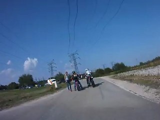 [jerome] Proto scoot bicylindre 140cc en réglage