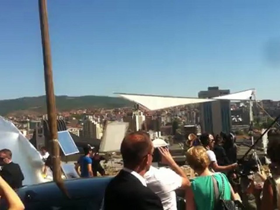 Rita Ora gjat Gjerimeve ne Prishtinë  HD