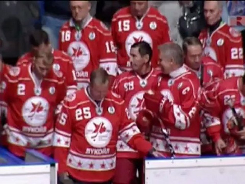 Hockey sur glace - Hommage au Lokomotiv Yaroslavl