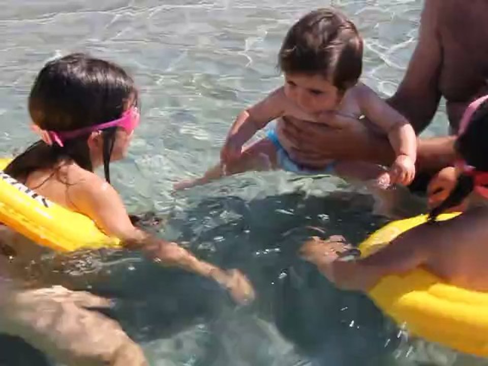 Les pieds dans l'eau Corse...