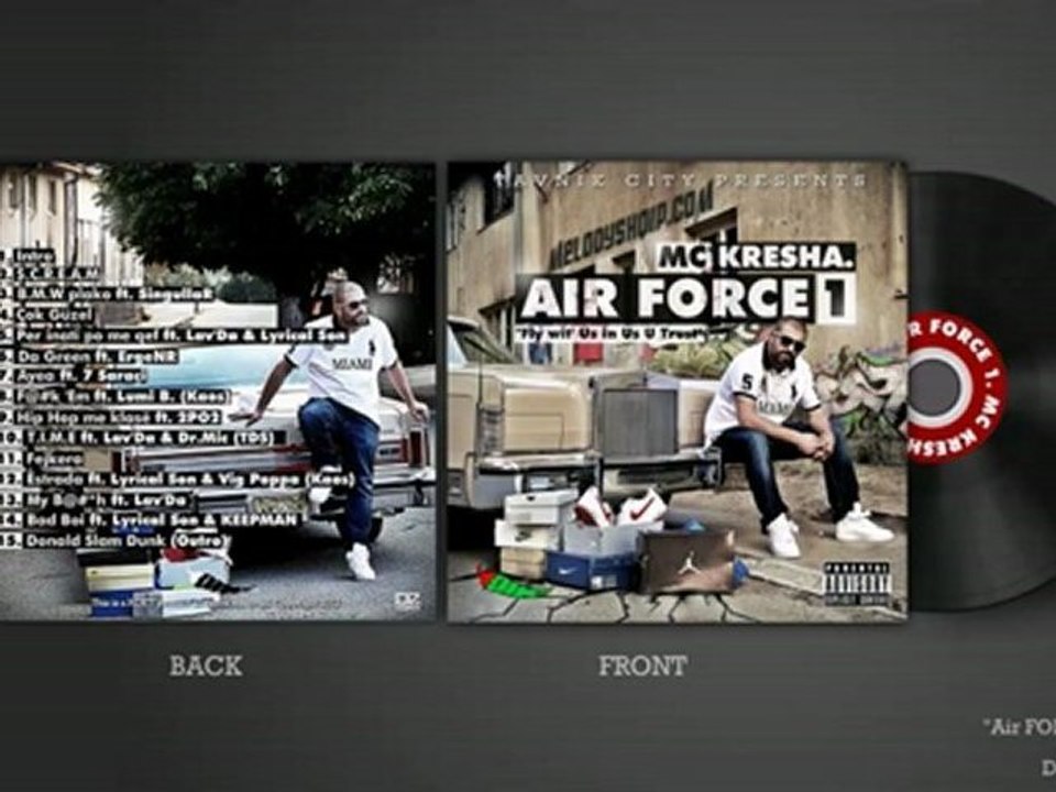12.My B**ch ft. Lav-da - MC KRESHA - Air Force 1 (Album 2012)