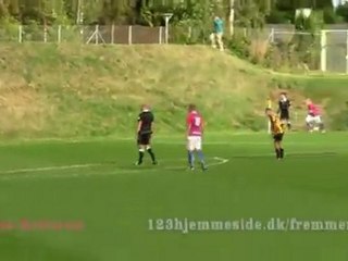 Jakob Køhler GOALKEEPER BICYCLE KICK GOAL in OVERTIME Crazy goal Birkerød vs Frem
