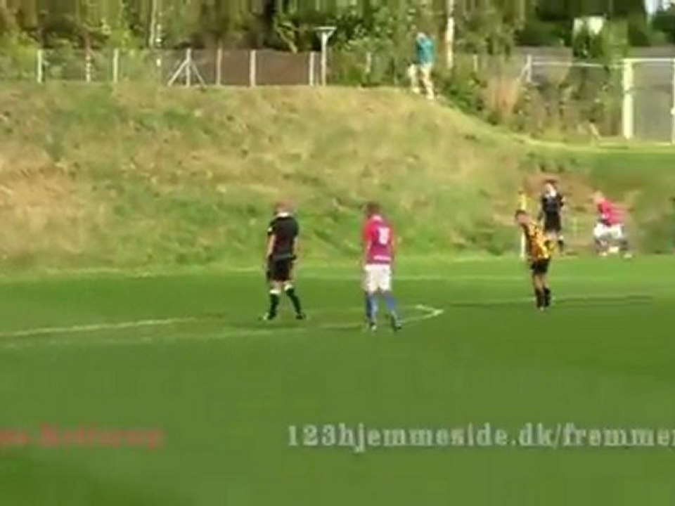 Jakob Køhler GOALKEEPER BICYCLE KICK GOAL in OVERTIME Crazy goal Birkerød vs Frem
