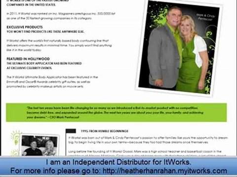 Make Money From Home With ItWorks - History of It Works Global