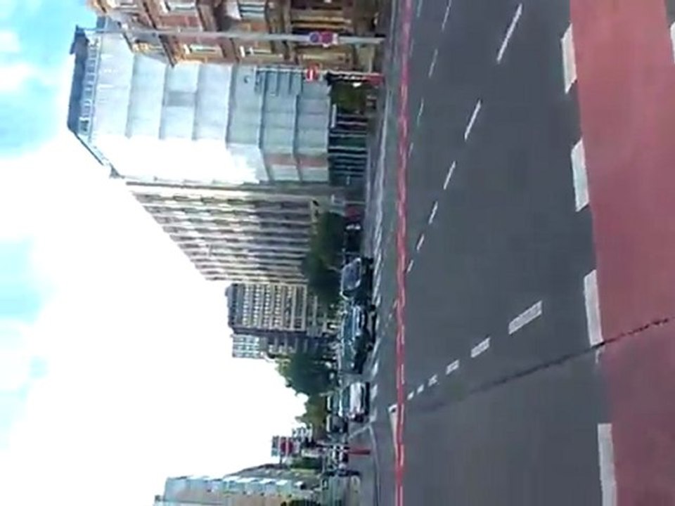 Trajet rue centrale