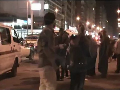 وقفة لشباب 6 ابريل بالإسكندرية للمطالبة بالافراج عن المحاكمين عسكريا