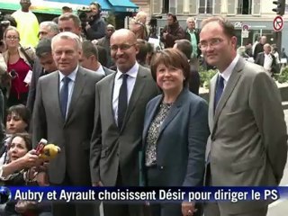 Aubry et Ayrault choisissent Désir pour diriger le PS
