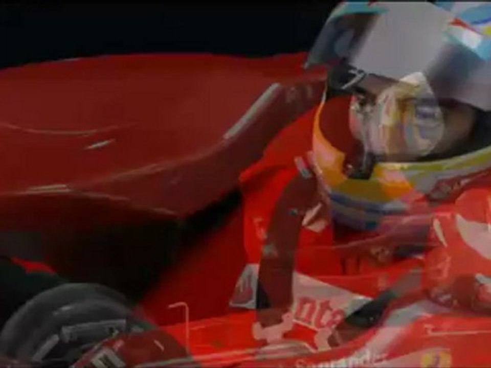 Formula 1 2012 - Ferrari using foot-activated DRS pedal (technical video)