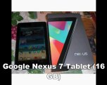 NEW Google Nexus 7 Tablet (16 GB)  - New Google Nexus Tablet  2012