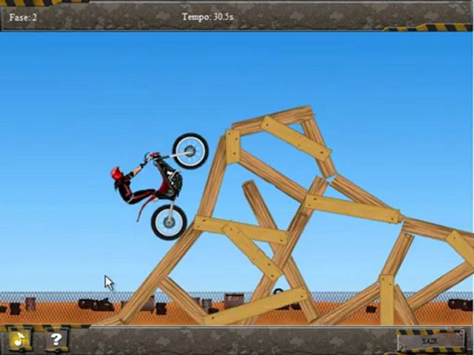 Tutorial de Como jogar o Hot Bikes