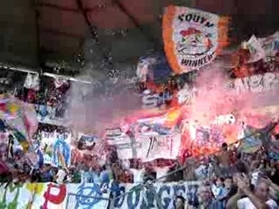 Supporter marsaillais a Sedan