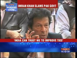 Imran Khan promises action against terror