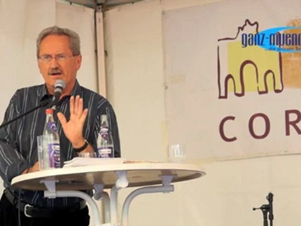 Christian Ude zur Fliegerbombe Schwabing @ Corso Leopold 2012 München