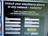 Unlock any Blackberry phone in less than 1 min using an unlock code. 9780 9760 9700 9800 9900 9930