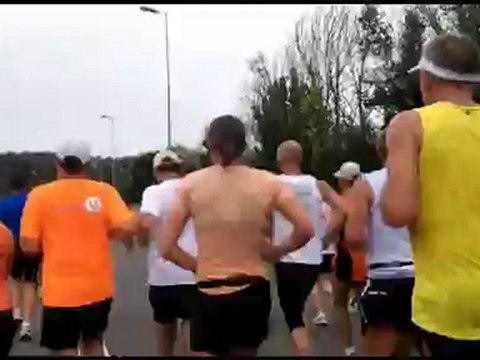 38 ème semi-marathon d'auray vannes 2012 avec mario et son petit vélo