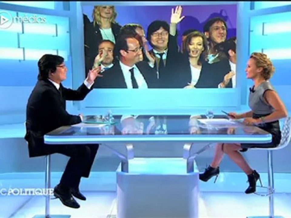 Les premiers pas de Caroline Roux à "C Politique" sur France 5