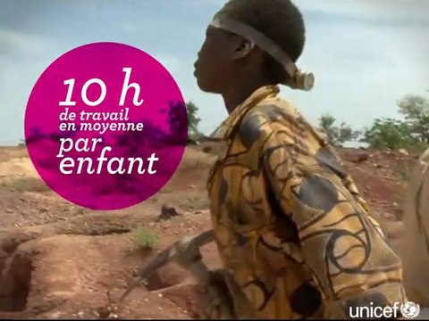 Sortir les enfants des mines d'or au Burkina Faso