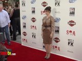 Maggie Siff SONS OF ANARCHY Season Five Premiere ARRIVALS