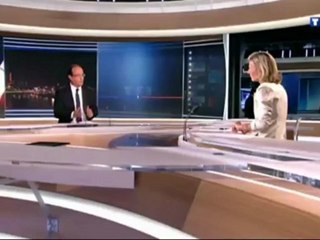 François Hollande : «inverser la courbe du chômage d'ici un an»