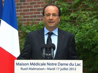 Discours du Président à la Maison médicale Notre Dame du Lac