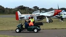 P-51D Mustang 2nd Demo- Durban Virginia Airshow 2012