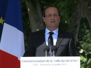 Cérémonie de commémoration de la rafle du Vél' d'Hiv'