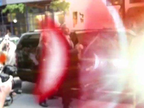 David Beckham Brings Harper to Support Victoria at New York Fashion Week