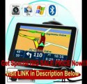 BEST BUY 7 Inch Portable GPS Navigator with Bluetooth, FM transmitter and Wireless rear view camera (IGO Free Map)